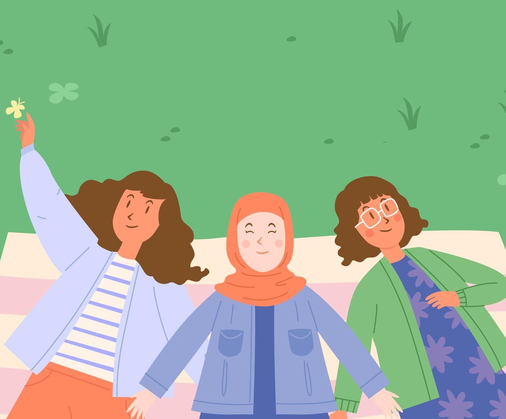 Some fictional friends